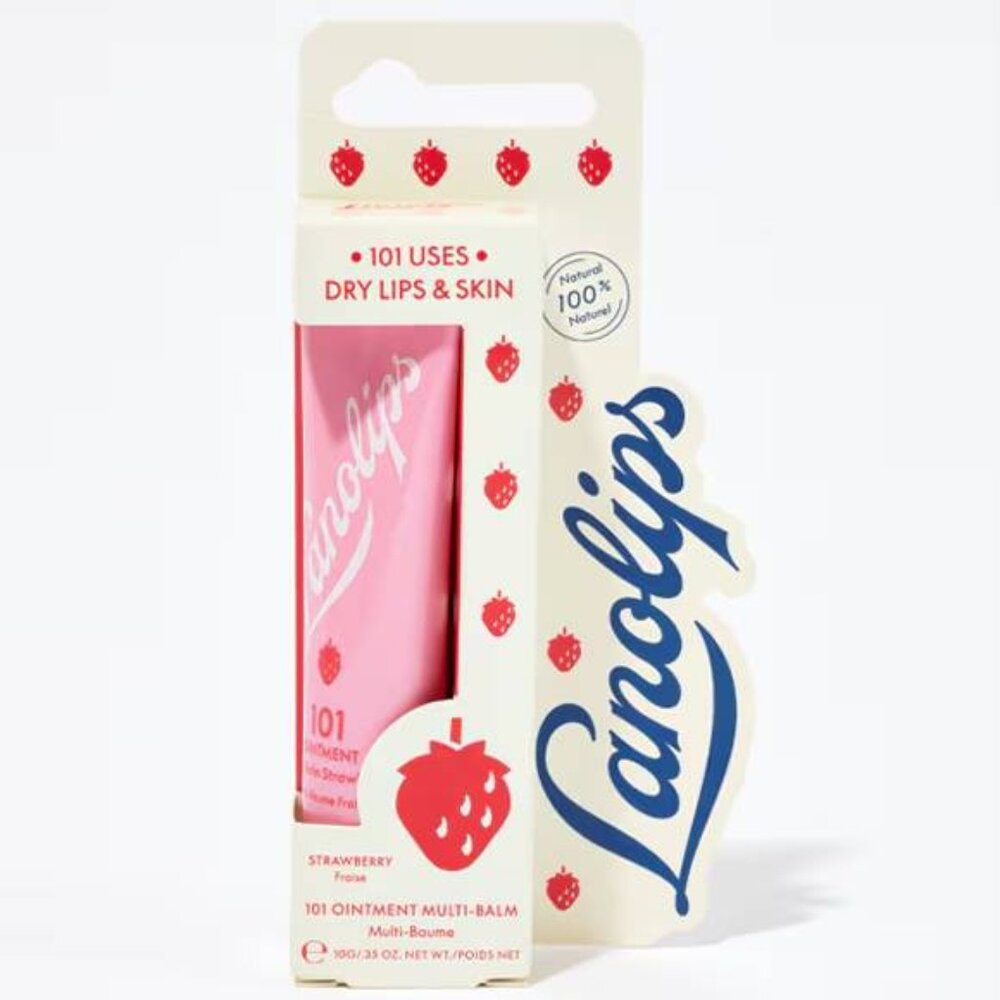 Lanolips 101 Ointment Multi-Balm Strawberry Lip Balm